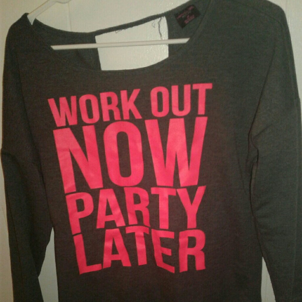 Cute workout shirt